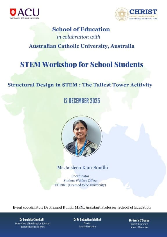 Inaugural STEM Workshop